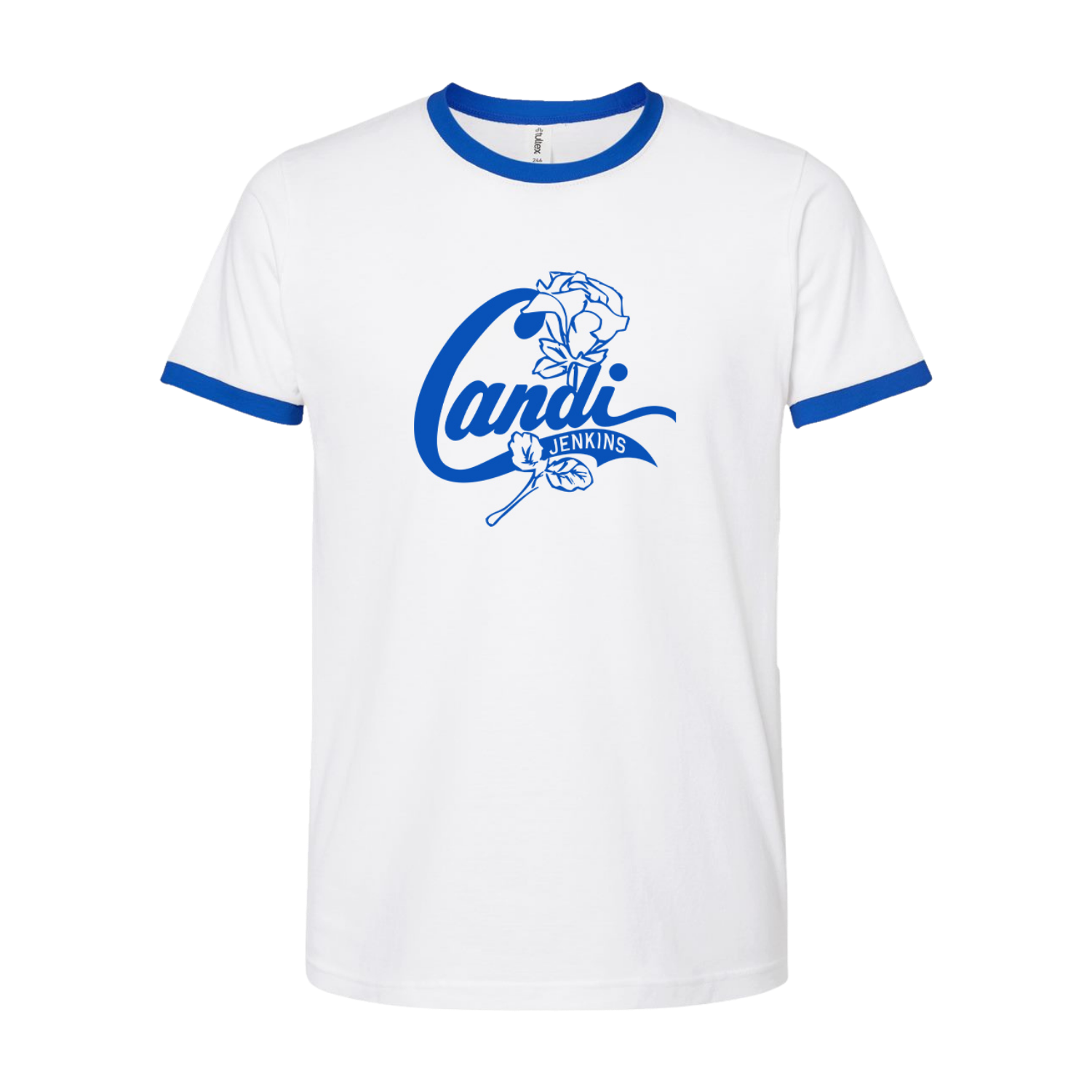 Candi Logo Ringer Tee